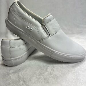 INFINITY White Slip-On Men Shoes